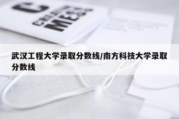 武汉工程大学录取分数线/南方科技大学录取分数线