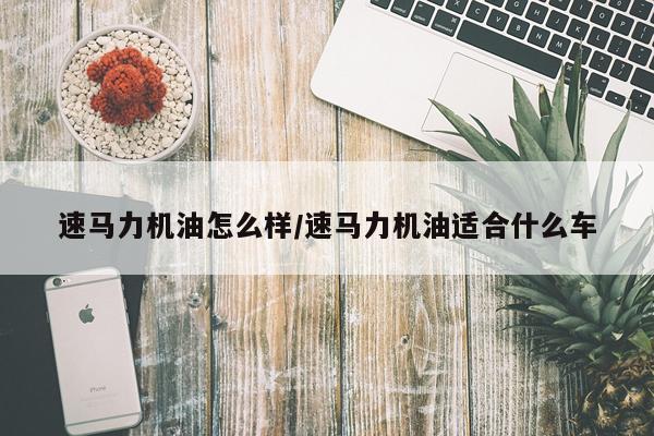 速马力机油怎么样/速马力机油适合什么车