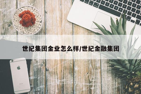 世纪集团金业怎么样/世纪金融集团