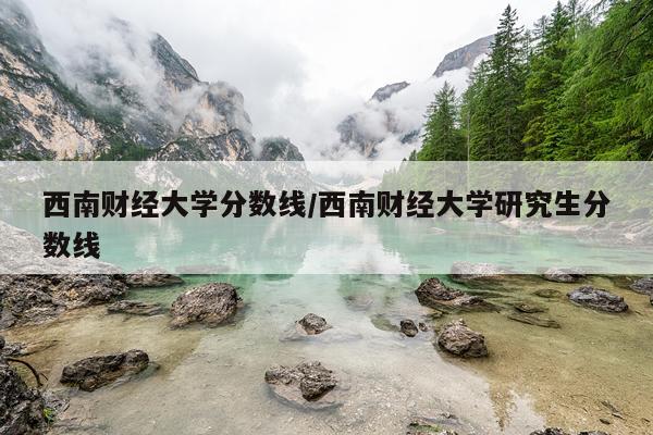西南财经大学分数线/西南财经大学研究生分数线