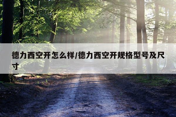 德力西空开怎么样/德力西空开规格型号及尺寸