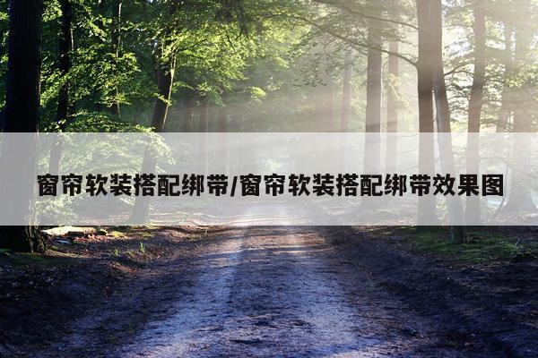 窗帘软装搭配绑带/窗帘软装搭配绑带效果图