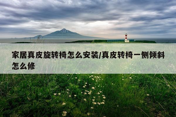 家居真皮旋转椅怎么安装/真皮转椅一侧倾斜怎么修