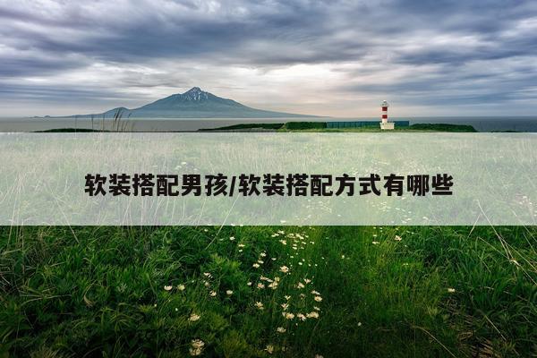 软装搭配男孩/软装搭配方式有哪些