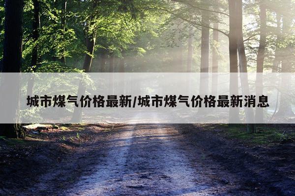 城市煤气价格最新/城市煤气价格最新消息