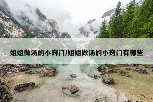 姐姐做汤的小窍门/姐姐做汤的小窍门有哪些