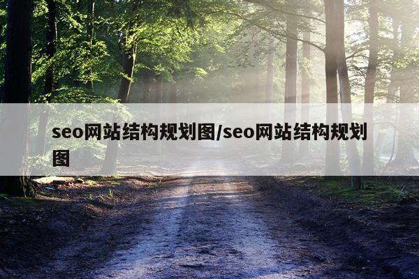 seo网站结构规划图/seo网站结构规划图
