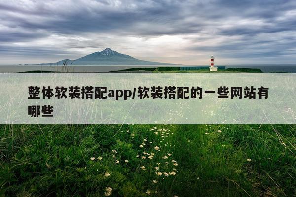 整体软装搭配app/软装搭配的一些网站有哪些