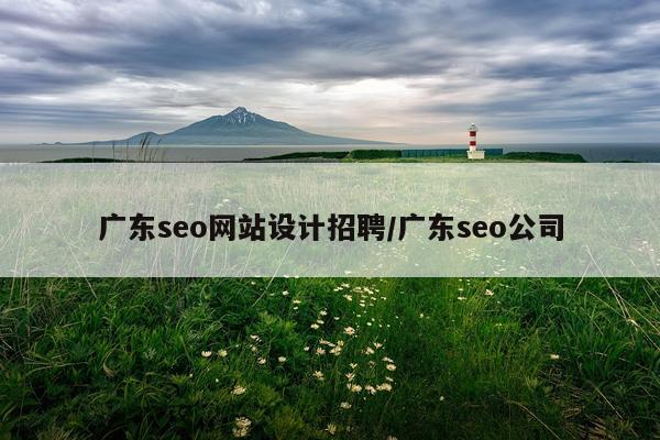 广东seo网站设计招聘/广东seo公司