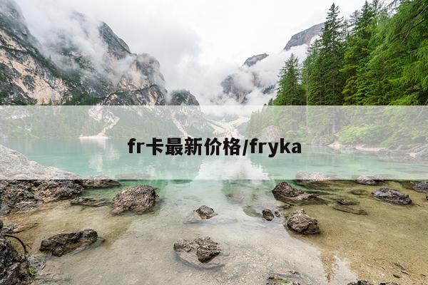 fr卡最新价格/fryka