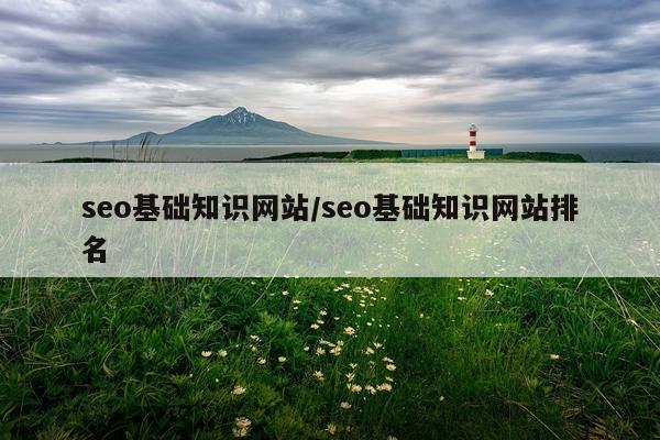 seo基础知识网站/seo基础知识网站排名
