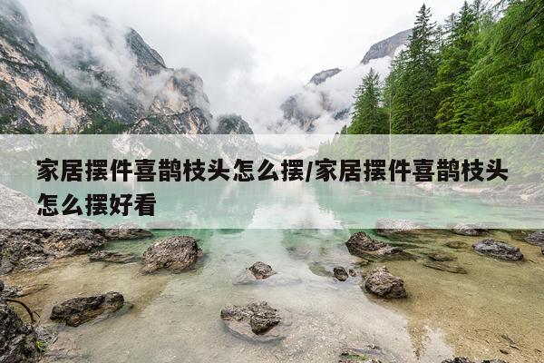 家居摆件喜鹊枝头怎么摆/家居摆件喜鹊枝头怎么摆好看