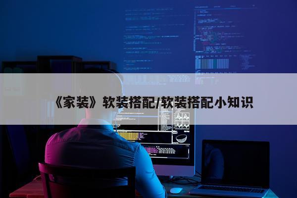 《家装》软装搭配/软装搭配小知识