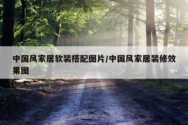 中国风家居软装搭配图片/中国风家居装修效果图
