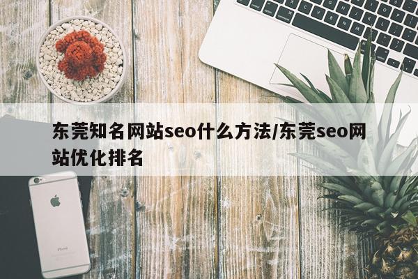 东莞知名网站seo什么方法/东莞seo网站优化排名