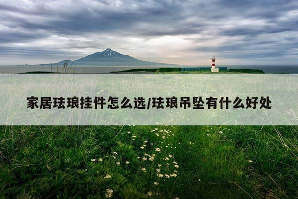 家居珐琅挂件怎么选/珐琅吊坠有什么好处