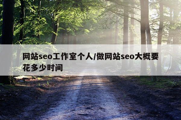 网站seo工作室个人/做网站seo大概要花多少时间